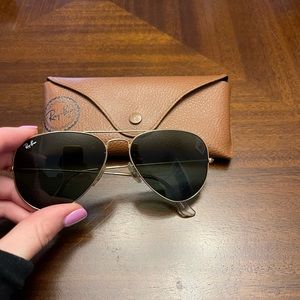 Ray-Ban classic aviators